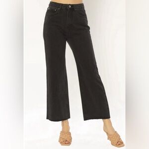 Amuse Society Black Straight Leg Jeans